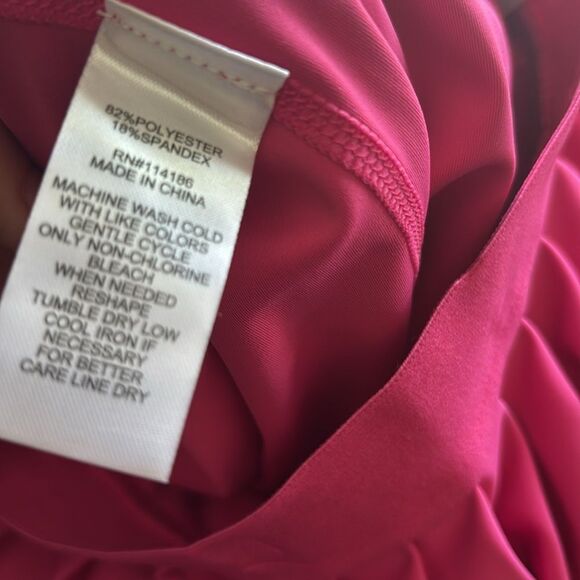 NWT New Tretorn Pink Pleated Athletic Skort Size Medium - Picture 4 of 5